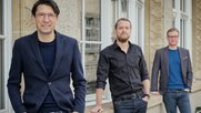 Hartmut Heinrich (Fjord), Wim Roelfs (SinnerSchrader Swipe) und Benjamin Tück von Accenture Interactive (v.l.)...