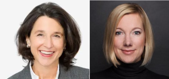 Claudia Coninx-Kaczynski (l.) und Stephanie Caspar  sind neu für den Verwaltungsrat der TX Group vorgeschlagen...           (Bilder: zVg)