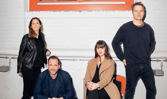 Die Geschäftsleitung von Freundliche Grüsse: Marion Schwager, Pascal Deville, Janine Sonderegger und Samuel Textor…     (Bild: zVg)