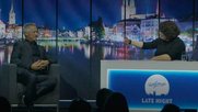 «... aber du liest die ‚Aargauer Zeitung’ freiwillig. Auch das sagt schon etwas aus»: Die charmant unberechenbare Patti Basler zu Wemf-Chef Marco Bernasconi.