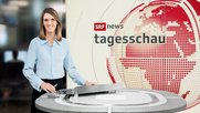 Penelope Kühnis moderiert die «Tagesschau» am Mittag sowie um 18 Uhr aus dem neuen Newsroom…     (Bild: SRF)