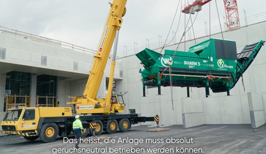 Der Film soll unter anderem die Nachbarn davon überzeugen, dass Biogas-Anlagen nicht stinken... (Bild: Screenshot)