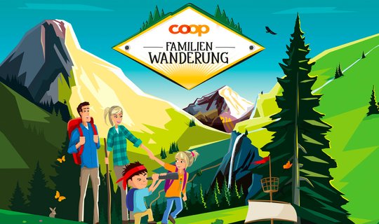«Mit etwas Kreativität geht das Wandern mit Kindern wie von allein», verspricht der Verband Schweizer Wanderwege. (Bild zVg)