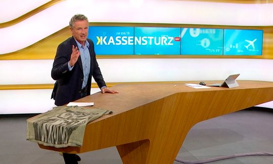 Auf dem Sprung zu neuen Ufern: «Vielleicht mache ich in Zukunft etwas, von dem ich heute noch keine Ahnung habe.» (Bild SRF)