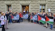 «Nur durch die Zwei-Staaten-Lösung kann die Region Frieden finden», betont Initiant Thomas Meyer... (Bild: zVg)