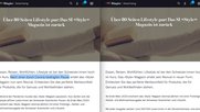 Retuschiert: Am Donnerstag sprach Ringier Advertising von einer «Pause» (Bild links), am Freitag war die Formulierung plötzlich gelöscht. (Bild Screenshot Klein Report)