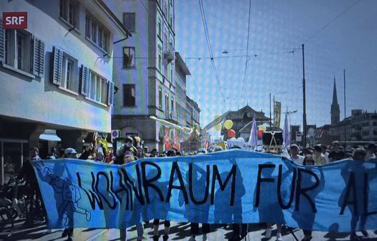 Erhitzt die Gemüter gewaltig: SRF-Doku «Wo-wo-Wohnungsnot – Das Zürcher Monopoly»...   (Bild: SRF-Screenshot/Doku)