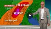 TV-Meteorologen, die in der ARD und im ZDF über die Zusammenhänge von Wetter und Klimakrise aufklären, wie hier Karsten Schwanke, werden zunehmend angefeindet... (Bild: Screenshot ARD)
