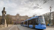 Bald beworben von Ruf Lanz: zum Beispiel die Tramlinie 19 aus München, die an vielen Sehenswürdigkeiten vorbei fährt…    (Bild: zVg)