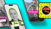 Eine Augmented-Reality-Linse stellt zusätzliche Informationen zu Gehältern, Arbeitszeiten und Ausbildung bereit...      (Bild: © axeplspringer.com)