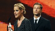 Da war die Welt noch in Ordnung: Anika Decker und Til Schweiger bei der Verleihung des Bayerischen Filmpreises für den Film «Kleinohrhasen»...