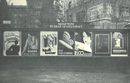 1900 gegründet, 1904 schon börsenkotiert: Die APG feiert sich und das Medium Plakat mit verschiedenen Veranstaltungen... (Bild: © APG / zVg)