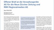 Der offene Brief erschien als Inserat im «Blick» und als Paid Post bei zentralplus.ch (Bild: © Dominik Meier, Twitter) 