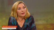Am Mittwochabend war die «Tages-Anzeiger»-Journalistin im «TalkTäglich» von TeleZüri bei Oliver Steffen zu Gast...   (Screenshot TeleZüri)