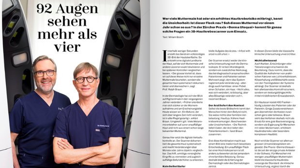 Der Titel erscheint zweimal jährlich als Heft-in-Heft in den Zeitschriften «annabelle» und «Zeitlupe»... (Bild: zVg)