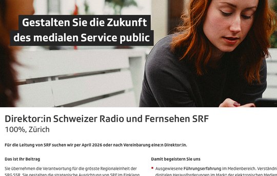 Das Jobprofil schwankt irgendwo zwischen Marathonläufer, Krisenmanagerin und Friedensvermittler... (Bild: Screenshot Klein Report)