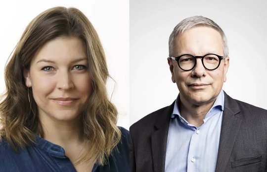 Dominique Lammer wechselt zu CH Media und André Moesch wird per 1. Juli CEO der NZZ-Regionalsender Tele 1 und TVO...    (Bild: NZZ/zVg)