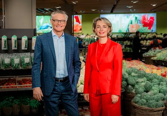 Mario Irminger, Präsident der Generaldirektion des Migros-Genossenschafts-Bundes (MGB), Ursula Nold Präsidentin der Verwaltung MGB.. (Migros/zVg)