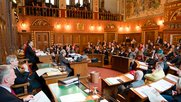 Modell Zürcher Filmstiftung: Die Parlamentariergruppe des Grossen Rates von Basel-Stadt (Bild) verlangt eine «vom Kanton finanzierte Medienstiftung». (Bild Wikipedia)