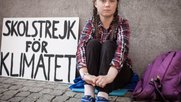 So hat alles angefangen: Greta bei einem ihrer ersten Sitzstreiks aus dem Film «I am Greta»...
