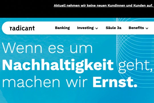 Der Traum der Nachhaltigkeit ist ausgeträumt: Die Tochter der Baselbieter Kantonalbank wird abgeräumt... (Bild: Screenshot KR)