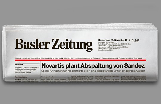 Presserat entlastet BaZ: «Medienberichte dürfen durchaus einseitige Parteidarstellungen wiedergeben» (Bild © Tamedia)