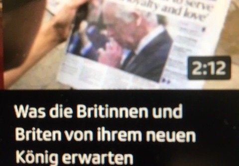 Was Britinnen und Briten vom König erwarten, mag unterhaltend sein, dem schweizerischen Meinungsbildungsprozess hilft die flächendeckende Königsberichterstattung nicht...