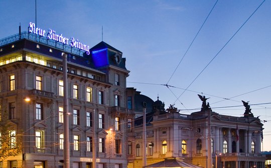 Klotz am Bein: RMH Regionalmedien AG wird in die NZZ Regionalmedien AG integriert, die Minderheitsaktionäre werden ausgeschlossen. (Bild © NZZ)