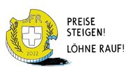 An die börsenkotierte TX Group und CH Media richtet Syndicom die Aufforderung: «Bei substanziellen generellen Lohnmassnahmen nicht weiter abseits zu stehen»...    (Zeichnung © Syndicom)