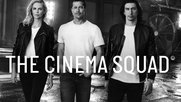 Die «Cinema Squad» von Breitling mit Charlize Theron, Brad Pitt und Adam Driver...                      (Webseite Breitling)