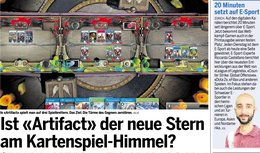 Fixer Platz in der Dienstagsausgabe im Print