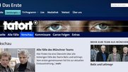 Die Schauspieler Miroslav Nemec und Udo Wachtveitl aus München, hier links in jungen Jahren, geben nach dem 100. Fall die Marke ab... (ARD/BR Tatort)