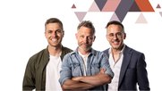 Michel Schelker, Simon Moser und Nik Eugster gründen Firma und wollen TV und Radio erobern...(Bild: zVg)