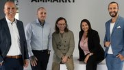 Die neue Geschäftsleitung von Ammarkt in St. Gallen: Carlos Rageth (l.), Remo Bügler, Thomas Engeli, Patrizia Galassi, Danijel Sljivo…               (Bild: zVg.)