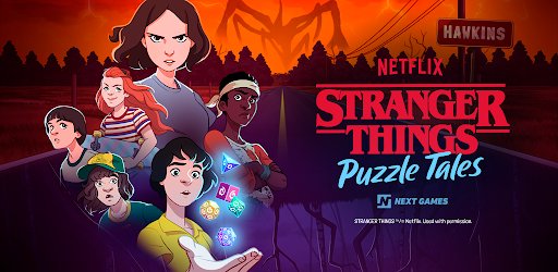 Neues Zusatzgeschäft: Die erfolgreiche Netflix-Serie «Stranger Things» gibt es jetzt auch als Spiel...               (Bild: Google Play)