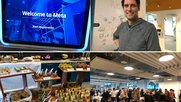Nach dem Einchecken ins Metaverse warteten der  Chef-Engineer Paul Furgale, ein gutes Essen auf veganer Basis sowie ein geselliges Zusammensein mit weltlichen Artgenossinnen und aktuellen Kunden von Facebook...         (Bilder: © Klein Report)