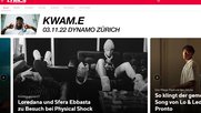 Seit acht Jahren ist das Lyrics Magazin ein zentraler Knotenpunkt im Herzen der Schweizer Urban Music-Szene...              (Screenshot Webseite)
