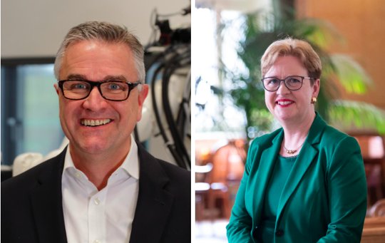 Sollen am 26. April gewählt werden: Thomas Ahlburg und Edith Graf-Litscher (Bild zVg)