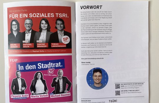 Ist das Online-Magazin «Tsüri» auch eine Polit-PR-Agentur?   (Bild: Screens. Sondermagazin)