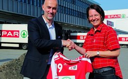 Jürgen Krucker (SHV) & Karin Locher (Spar)