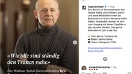 «Ich musste mich sehr schnell um das Thema Kommunikation kümmern…», erklärte Eric Bonvin im Interview «Wir alle sind ständig den Tränen nahe»… (Bild: Tamedia/Insta/zVg)