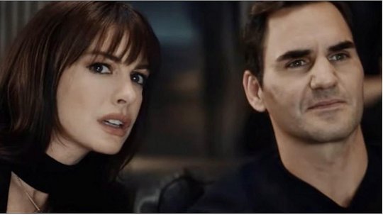 Im Werbefilm von Schweiz Tourismus spielen Anne Hathaway und Roger Federer die Hauptrollen. Sie wundern sich bei der Abnahme, wieso sie im Spot nur kurz zu sehen sind. Aber: Die echte Hauptrolle spielt die Schweizer Landschaft...