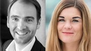 Neu an Bord des Verbands: Neo Advertisiong-CEO Christian Vaglio-Giors und APG-Kommunikationschefin Nadja Mühlemann (Bild zVg)