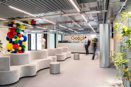 Blick in den neuen Campus. Zürich ist der grösste Sitz des YouTube Entwicklungsteams neben dem Hauptsitz im kalifornischen San Bruno...         (Bild: Google)