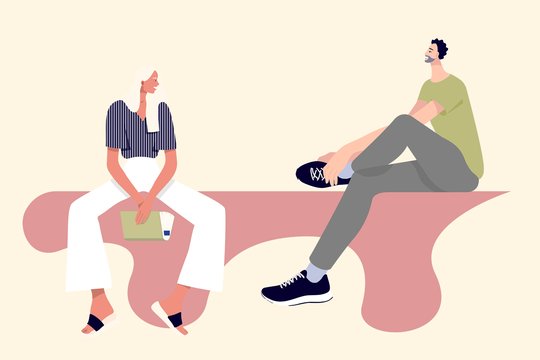 Markenwelt für einen Mentalcoach, der es sich zur Aufgabe gemacht hat, sich auf Jugendliche zu fokussieren...          (Illustration Agentur am Flughafen) 