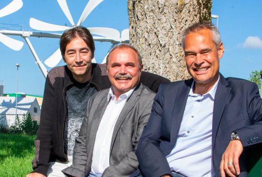 Daniel Thüler, Kurt Bühlmann und Andreas Wittausch (v.l.)