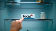 Kühlschrank leer? «Einfach online buchen» will die Kampagne in Bild und Text vermitteln. (Bild zVg)