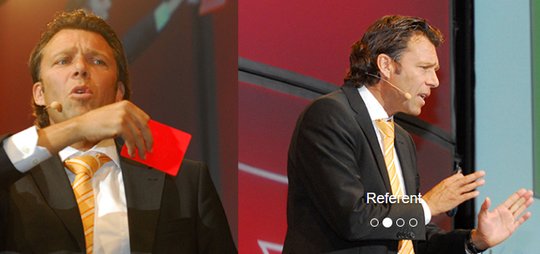 Rote Karte für das ZDF. Aber vielleicht geht das Zusammenspiel doch noch irgendwann in die Verlängerung...          (Screenshot Webseite Urs Meier)