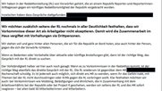  Die Hinweisgeberin wurde von der Redaktionsleitung zurechtgewiesen, nachdem sie vor dem neu eingestellten «Republik»-Mitarbeiter gewarnt hatte. (Bild Screenshot Bericht)