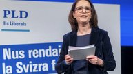 FDP-Co-Präsidentin Susanne Vincenz-Stauffacher moderierte die Delegiertenversammlung in Genf...   (Bild: FDP/zVg)